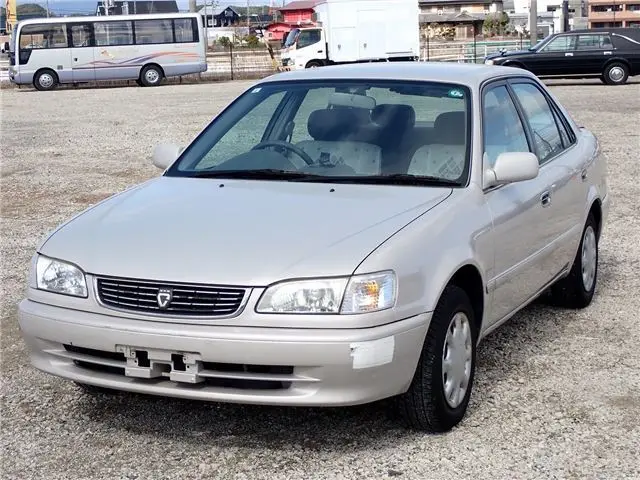 1999 Toyota Corolla XE Saloon Limited Gray Sedan for sale, Japanese used car export - photo 1 of 80 | GULJI TRADERS