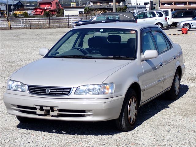 1999 Toyota Corolla XE Saloon Limited - photo 1 1999 Toyota Corolla XE Saloon Limited Gray Sedan for sale, Japanese used car export | GULJI TRADERS