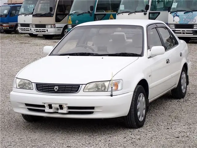 1999 Toyota Corolla SE Saloon Rivière White Sedan for sale, Japanese used car export - photo 1 of 80 | GULJI TRADERS