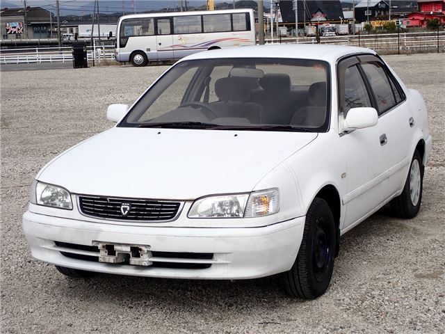 2000 Toyota Corolla SE Saloon LTD White Sedan for sale, Japanese used car export | GULJI TRADERS