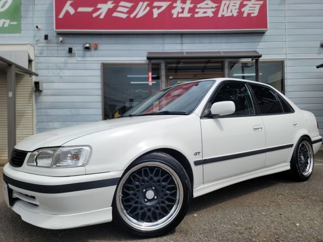 2000 Toyota Corolla 1.6 GT - photo 1 2000 Toyota Corolla 1.6 GT White Sedan for sale, Japanese used car export | GULJI TRADERS