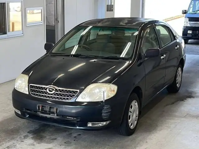 2001 Toyota Corolla Luxel Navi Edition - photo 1 2001 Toyota Corolla Luxel Navi Edition Green Sedan for sale, Japanese used car export - photo 1 of 5 | GULJI TRADERS