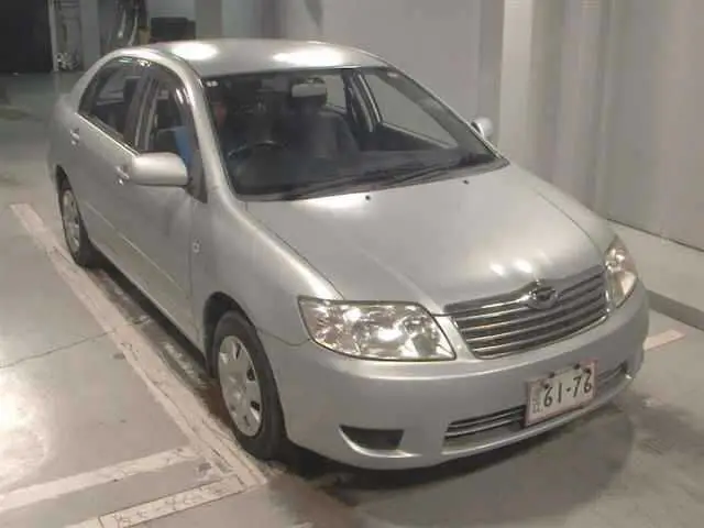 2004 Toyota Corolla G Silver Sedan for sale, Japanese used car export - photo 1 of 9 | GULJI TRADERS