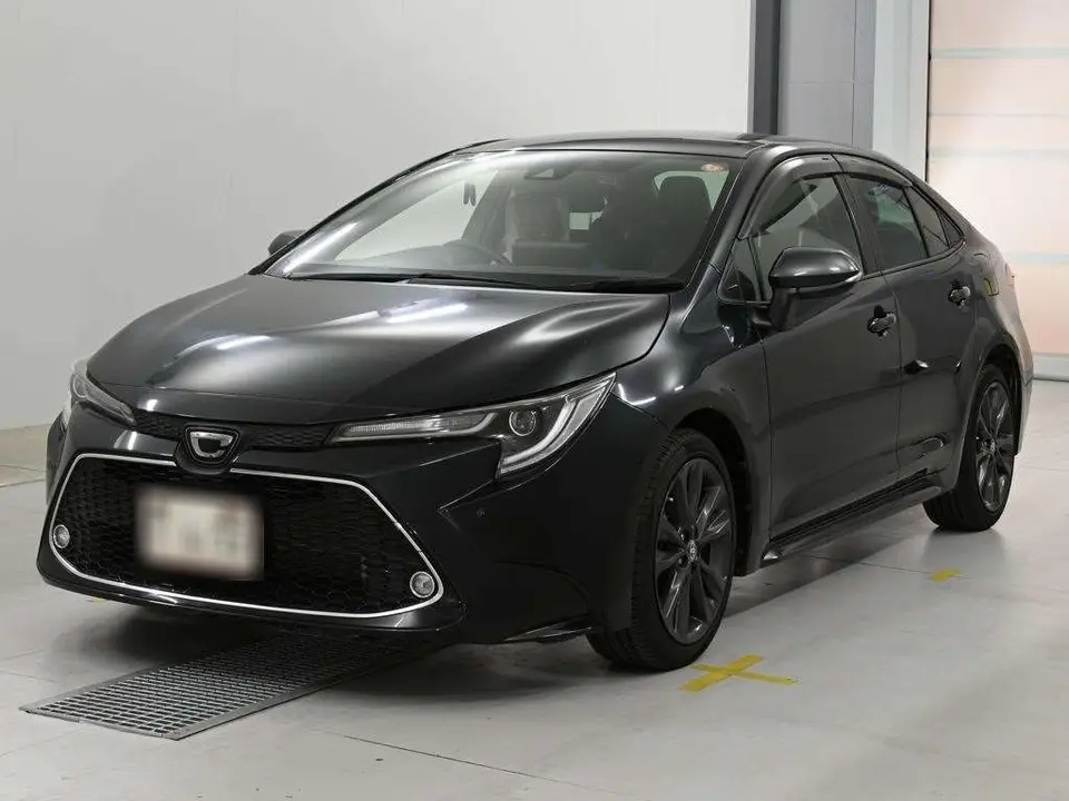 2019 Toyota Corolla Double Bye Black Sedan for sale, Japanese used car export - photo 1 of 12 | GULJI TRADERS