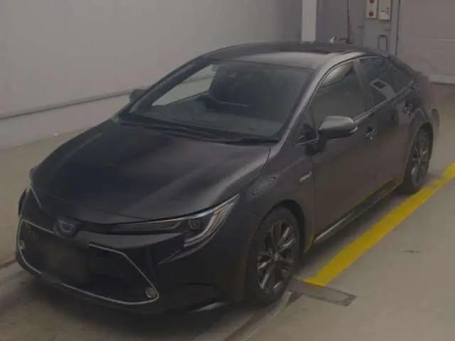 2020 Toyota Corolla Hybrid Double By Black Sedan for sale, Japanese used car export - photo 1 of 12 | GULJI TRADERS
