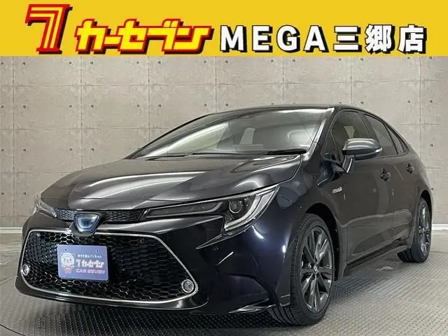 2020 Toyota Corolla 1.8 Hybrid WxB Black Sedan for sale, Japanese used car export - photo 1 of 20 | GULJI TRADERS