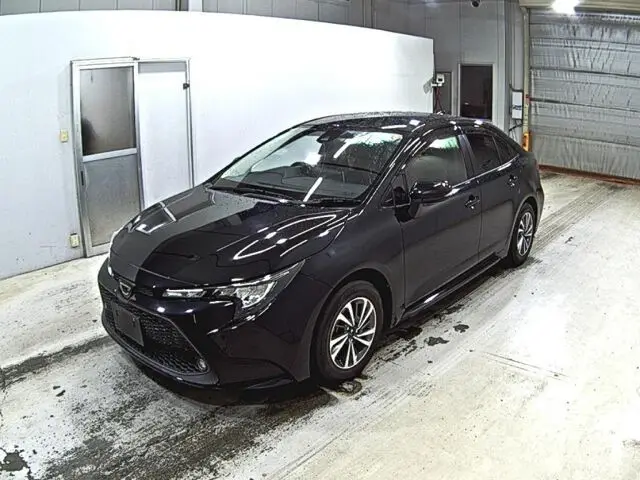 2021 Toyota Corolla G-X Plus Black Sedan for sale, Japanese used car export - photo 1 of 5 | GULJI TRADERS