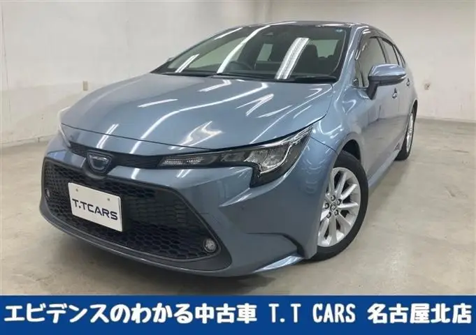 2021 Toyota Corolla 1.8 HYBRID S 4WD Gray Sedan for sale, Japanese used car export - photo 1 of 30 | GULJI TRADERS