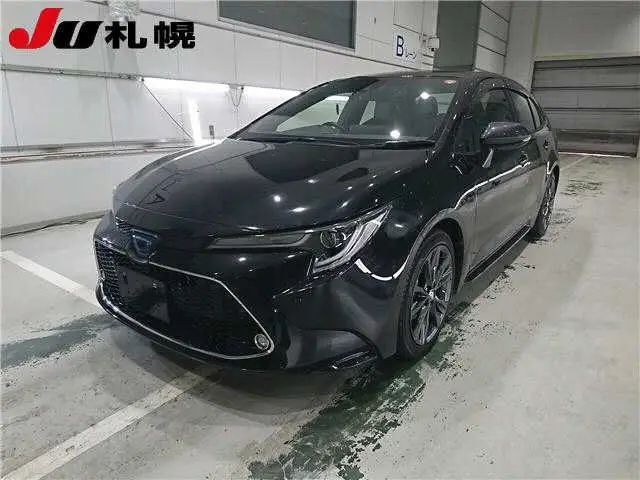 2021 Toyota Corolla 4WD Hybrid WxB - photo 1 2021 Toyota Corolla 4WD Hybrid WxB Black Sedan for sale, Japanese used car export - photo 1 of 10 | GULJI TRADERS