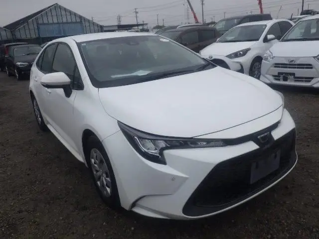 2021 Toyota Corolla G-X White Sedan for sale, Japanese used car export - photo 1 of 9 | GULJI TRADERS