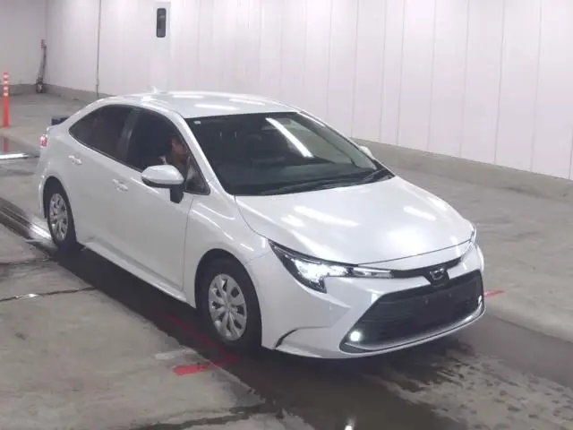 2022 Toyota Corolla G Pearl Sedan for sale, Japanese used car export - photo 1 of 3 | GULJI TRADERS