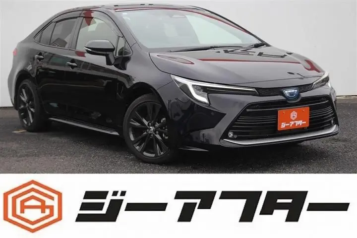2023 Toyota Corolla 1.8 HYBRID WxB - photo 1 2023 Toyota Corolla 1.8 HYBRID WxB Black Sedan for sale, Japanese used car export - photo 1 of 30 | GULJI TRADERS