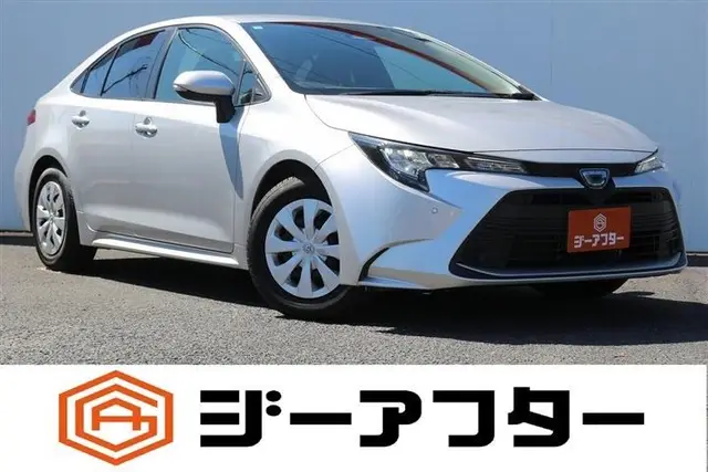 2023 Toyota Corolla 1.8 HYBRID G Silver Sedan for sale, Japanese used car export | GULJI TRADERS