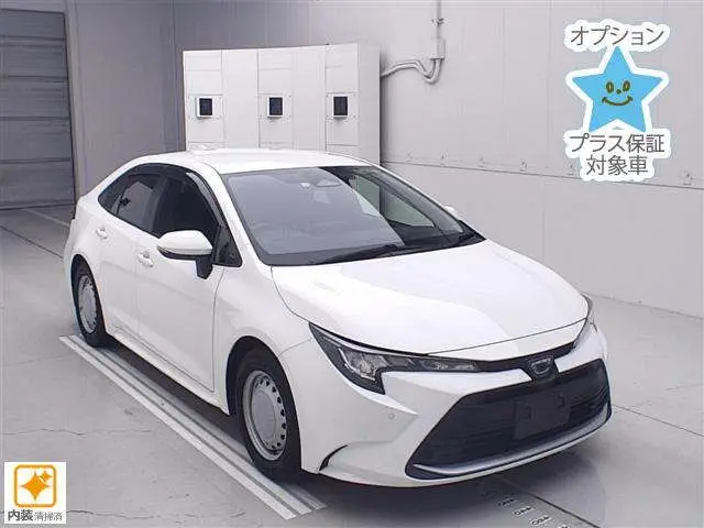 2023 Toyota Corolla 4WD Hybrid G ​​Toyota Safety Sense White Sedan for sale, Japanese used car export - photo 1 of 12 | GULJI TRADERS