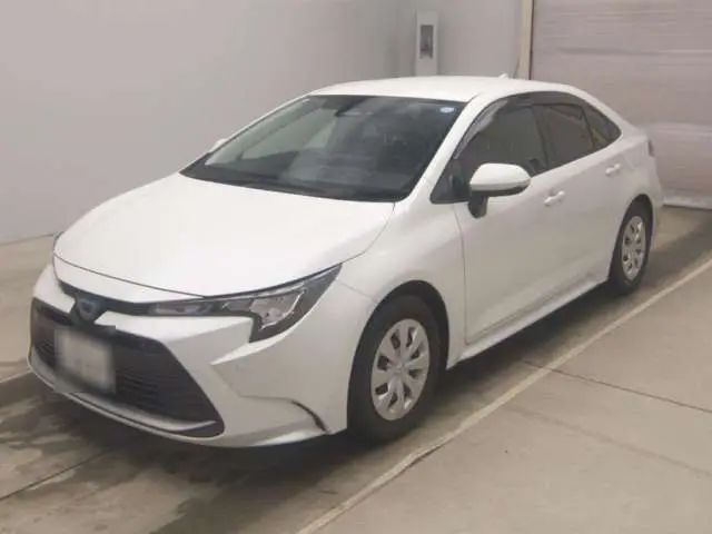 2024 Toyota Corolla Hybrid G Pearl Sedan for sale, Japanese used car export | GULJI TRADERS