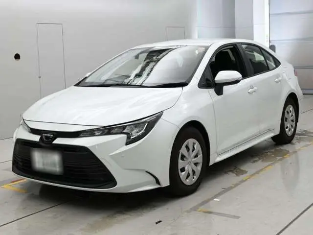 2025 Toyota Corolla X White Sedan for sale, Japanese used car export - photo 1 of 12 | GULJI TRADERS