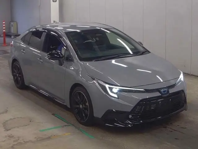 2025 Toyota Corolla Special Edition Hybrid Aqua Gray Sedan for sale, Japanese used car export | GULJI TRADERS
