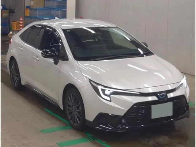 2025 Toyota Corolla Active sports Pearl Sedan for sale, Japanese used car export | GULJI TRADERS