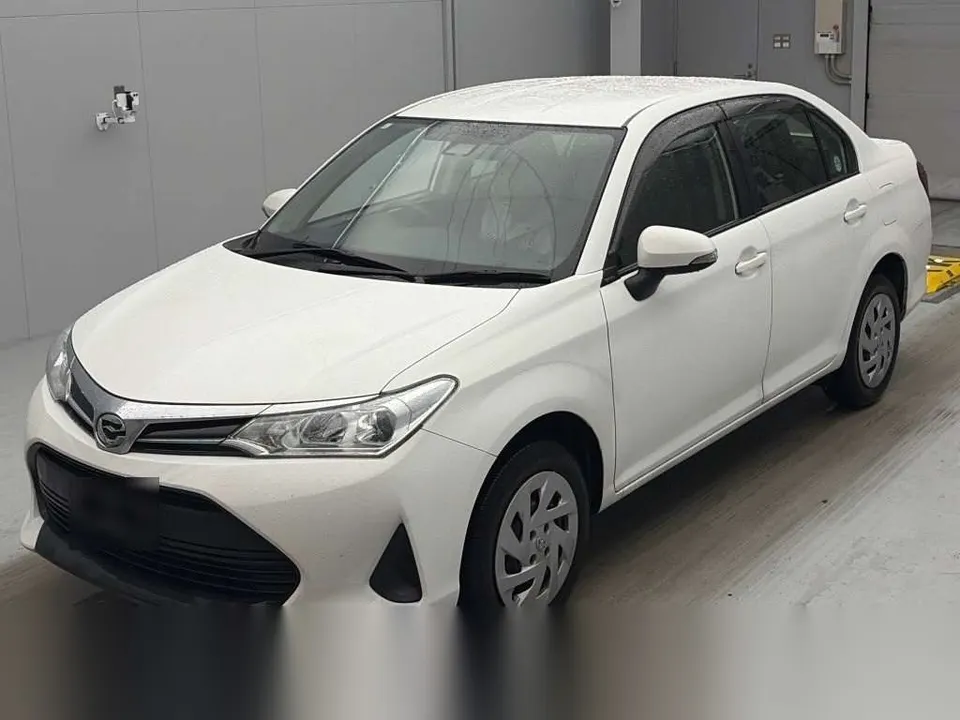 2019 Toyota Corolla Axio 1.5 X Edition White Sedan for sale, Japanese used car export - photo 1 of 10 | GULJI TRADERS