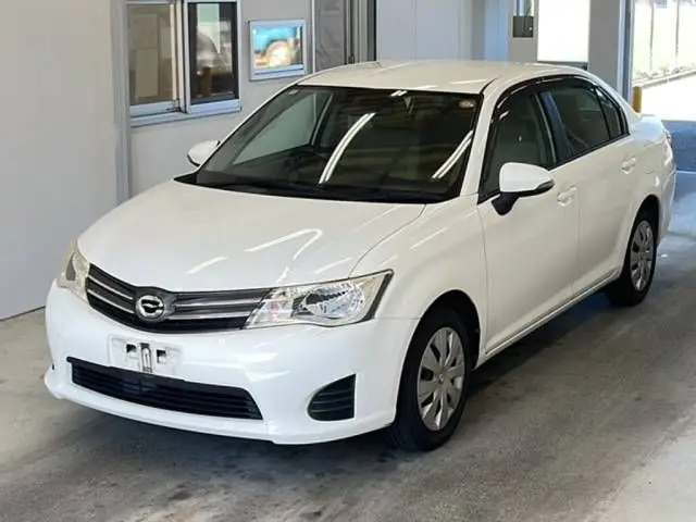 2014 Toyota Corolla Axio * White Sedan for sale, Japanese used car export - photo 1 of 5 | GULJI TRADERS