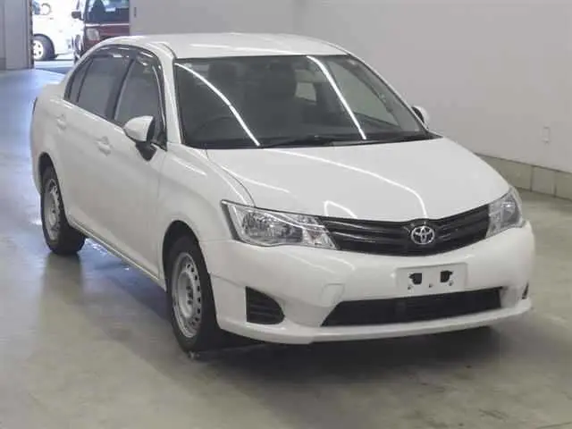 2014 Toyota Corolla Axio 1.5X Business Package White Sedan for sale, Japanese used car export - photo 1 of 10 | GULJI TRADERS