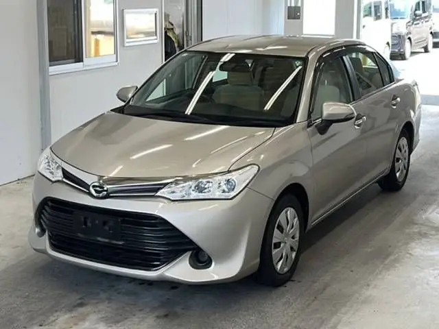 2015 Toyota Corolla Axio 1.5G Gold Sedan for sale, Japanese used car export - photo 1 of 5 | GULJI TRADERS