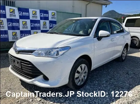 2015 Toyota Corolla Axio - photo 1 2015 Toyota Corolla Axio White Sedan for sale, Japanese used car export | GULJI TRADERS