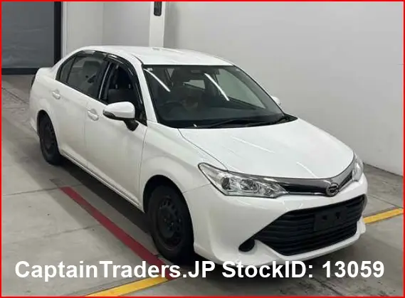 2016 Toyota Corolla Axio - photo 1 2016 Toyota Corolla Axio White Sedan for sale, Japanese used car export | GULJI TRADERS