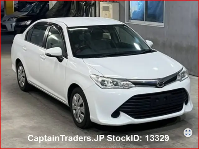 2016 Toyota Corolla Axio White Sedan for sale, Japanese used car export | GULJI TRADERS