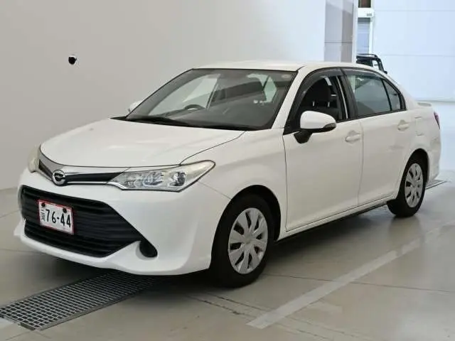 2017 Toyota Corolla Axio 1.5X White Sedan for sale, Japanese used car export - photo 1 of 12 | GULJI TRADERS