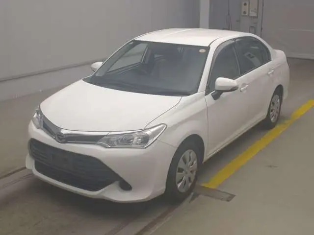 2017 Toyota Corolla Axio 1.5X White Sedan for sale, Japanese used car export - photo 1 of 7 | GULJI TRADERS