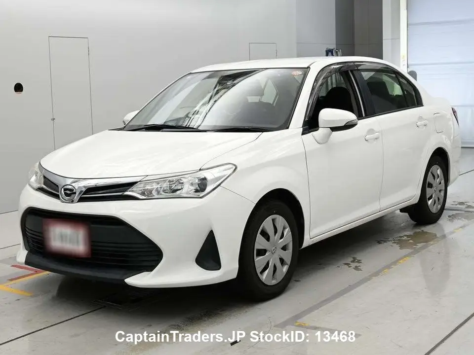 2018 Toyota Corolla Axio White Sedan for sale, Japanese used car export | GULJI TRADERS