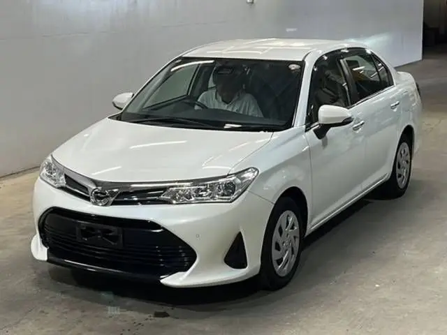 2018 Toyota Corolla Axio 1.5G Pearl Sedan for sale, Japanese used car export - photo 1 of 3 | GULJI TRADERS