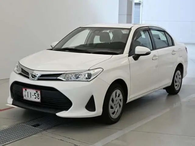 2019 Toyota Corolla Axio 1.5X White Sedan for sale, Japanese used car export - photo 1 of 12 | GULJI TRADERS