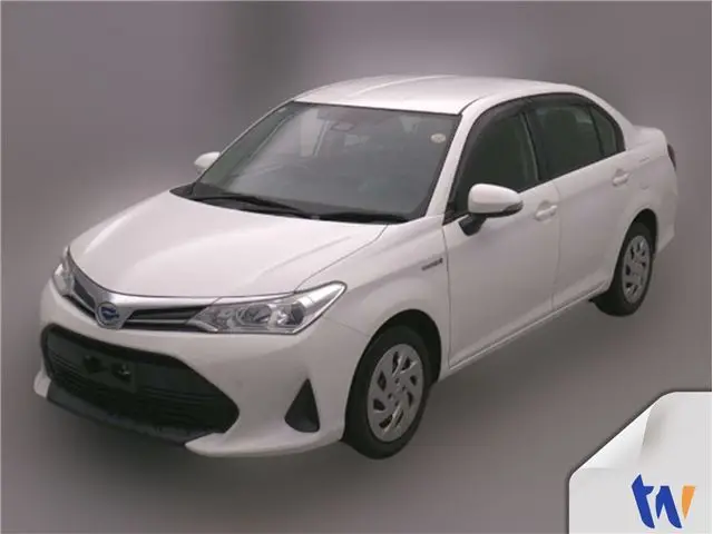2020 Toyota Corolla Axio Hybrid EX White Sedan for sale, Japanese used car export | GULJI TRADERS