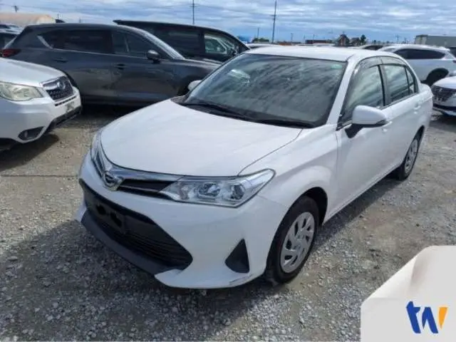 2020 Toyota Corolla Axio EX White Sedan for sale, Japanese used car export | GULJI TRADERS
