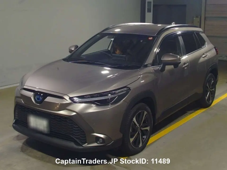 2023 Toyota Corolla Cross - photo 1 2023 Toyota Corolla Cross Brown SUV for sale, Japanese used car export | GULJI TRADERS