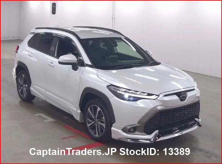2024 Toyota Corolla Cross - photo 1 2024 Toyota Corolla Cross Pearl SUV for sale, Japanese used car export - photo 1 of 23 | GULJI TRADERS