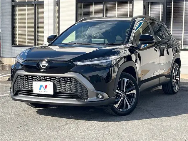 2025 Toyota Corolla Cross Z Black SUV for sale, Japanese used car export - photo 1 of 30 | GULJI TRADERS