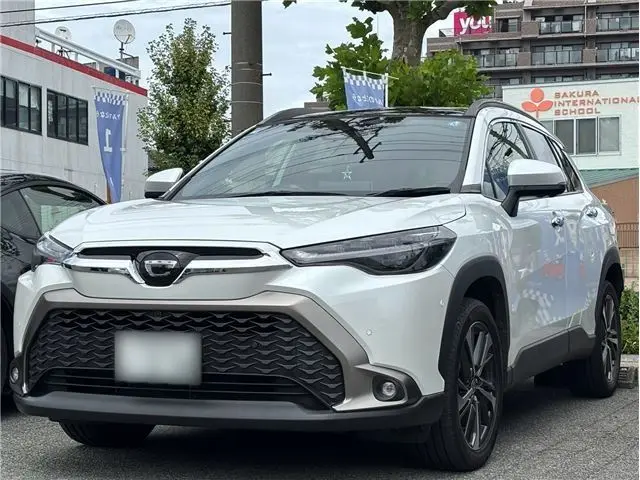 2025 Toyota Corolla Cross Hybrid Z ★ Panoramic Roof ★ Park Assist ★ 10-inch DA - photo 1 2025 Toyota Corolla Cross Hybrid Z ★ Panoramic Roof ★ Park Assist ★ 10-inch DA Pearl SUV for sale, Japanese used car export - photo 1 of 32 | GULJI TRADERS
