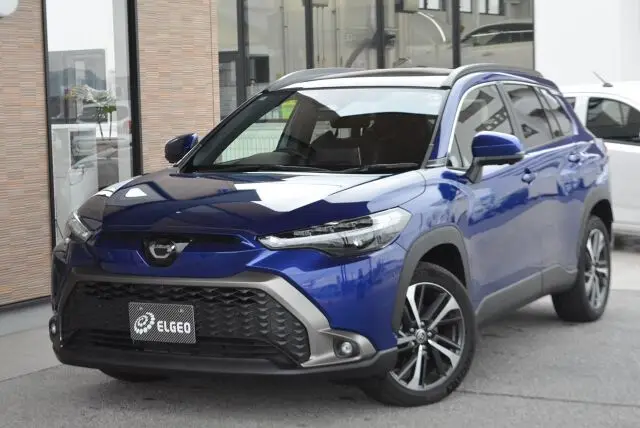 2025 Toyota Corolla Cross Hybrid Z - photo 1 2025 Toyota Corolla Cross Hybrid Z Blue SUV for sale, Japanese used car export - photo 1 of 10 | GULJI TRADERS