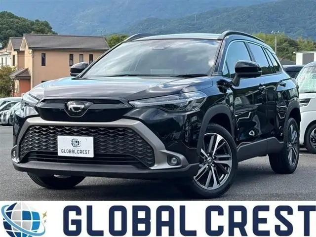 2025 Toyota Corolla Cross 1.8HV Z Panoramic Roof - photo 1 2025 Toyota Corolla Cross 1.8HV Z Panoramic Roof Black SUV for sale, Japanese used car export - photo 1 of 30 | GULJI TRADERS