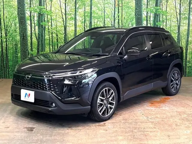 2025 Toyota Corolla Cross Hybrid Z Black SUV for sale, Japanese used car export - photo 1 of 24 | GULJI TRADERS