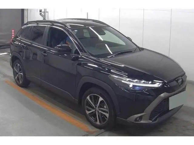 2025 Toyota Corolla Cross Hybrid Z Black SUV for sale, Japanese used car export - photo 1 of 5 | GULJI TRADERS