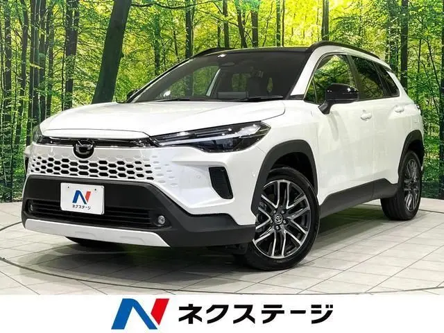 2026 Toyota Corolla Cross Hybrid Z White SUV for sale, Japanese used car export - photo 1 of 9 | GULJI TRADERS