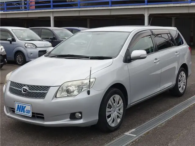 2007 Toyota Corolla Fielder S Silver Van for sale, Japanese used car export - photo 1 of 30 | GULJI TRADERS