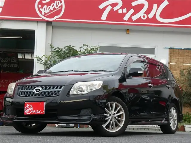 2008 Toyota Corolla Fielder S★Genuine Navigation System★Backup Monitor★ETC - photo 1 2008 Toyota Corolla Fielder S★Genuine Navigation System★Backup Monitor★ETC Black Van for sale, Japanese used car export - photo 1 of 61 | GULJI TRADERS