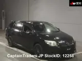 2008 Toyota Corolla Fielder Black Sedan for sale, Japanese used car export - photo 1 of 12 | GULJI TRADERS