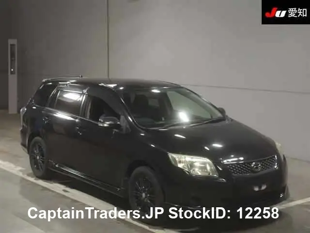 2008 Toyota Corolla Fielder - photo 1 2008 Toyota Corolla Fielder Black Sedan for sale, Japanese used car export | GULJI TRADERS