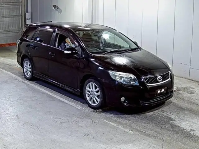 2009 Toyota Corolla Fielder X 202 - photo 1 2009 Toyota Corolla Fielder X 202 Black Van for sale, Japanese used car export - photo 1 of 3 | GULJI TRADERS